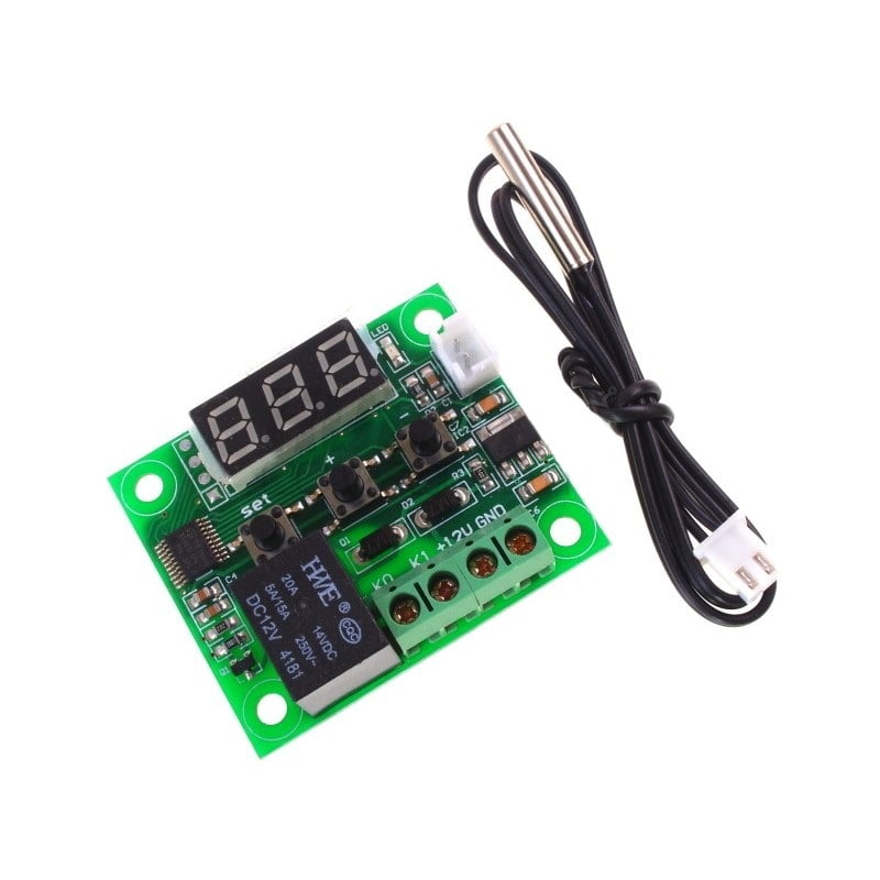 XH W1209 12V Digital Temperature Controller Module W/ Display and